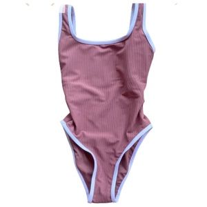 Lainsnow Ocean Isle bathing suit- mauve